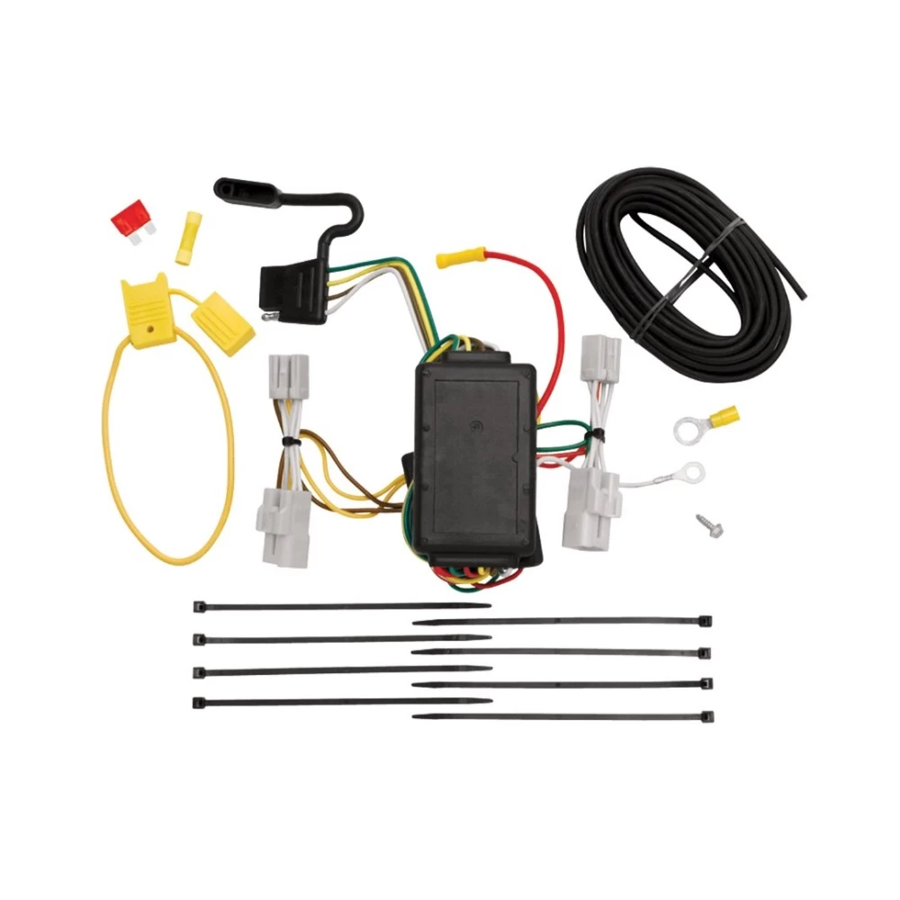 Trailer Hitch Tow Package Prodigy P3 Brake Control For 06-12 Toyota RAV4 All Models w/ 7-Way RV Wiring 2" Drop Mount 2" Ball Class 3 2" Receiver Reese Tekonsha