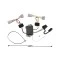 Trailer Hitch Tow Package Prodigy P3 Brake Control For 05-15 Toyota Tacoma w/ 7-Way RV Wiring 2" Drop Mount 2" Ball Class 3 2" Receiver Reese Tekonsha