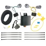 Tow Package For 14-18 Jeep Cherokee Trailer Hitch w/ Wiring 2" Drop Mount 2" Ball 2" Receiver Reese