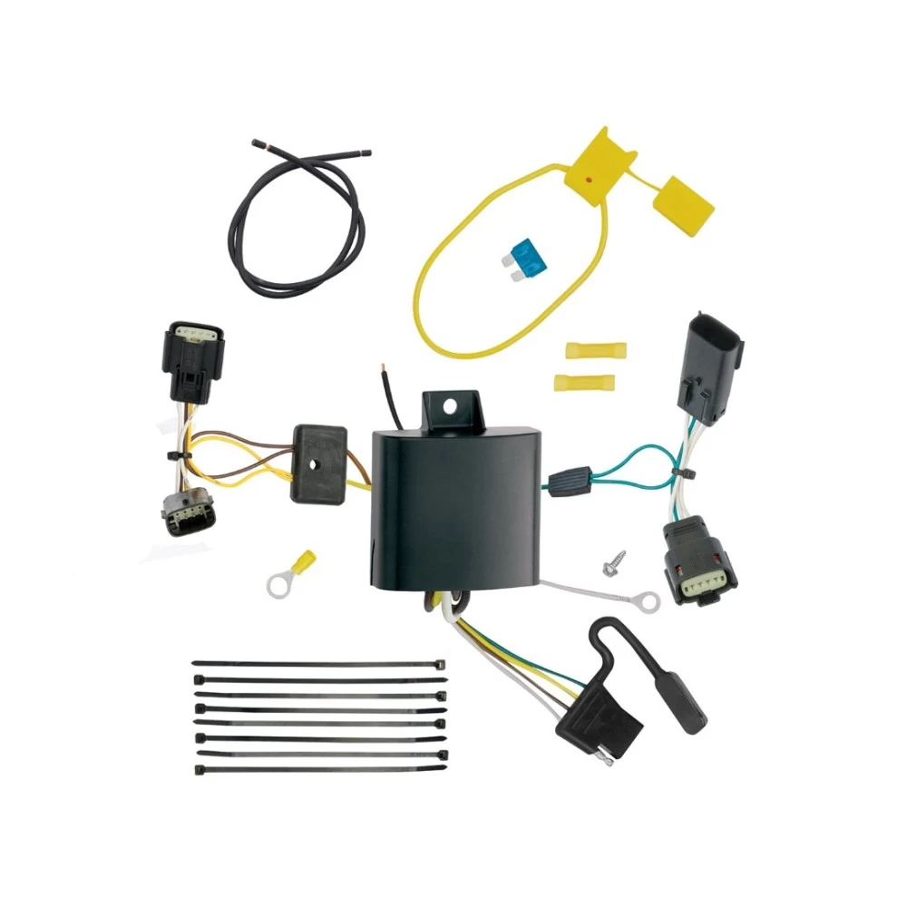 Reese Trailer Tow Hitch For 15-23 Dodge Charger Complete Package w/ Wiring Draw Bar and 1-7/8" Ball