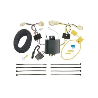 Reese Trailer Tow Hitch For 15-19 Toyota Yaris Hatchback Except SE 20-22 Yaris Sedan Complete Package w/ Wiring Draw Bar and 1-7/8" Ball
