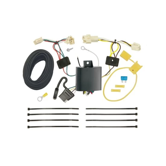 Trailer Hitch w/ Wiring For 15-19 Toyota Yaris Hatchback Except SE 20-22 Yaris Sedan Class I 1-1/4" Tow Receiver Reese Tekonsha