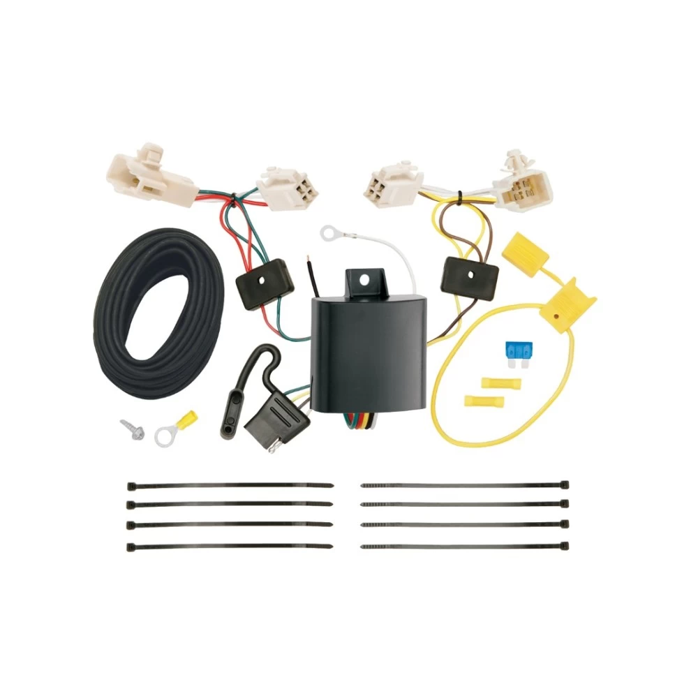 Trailer Hitch Tow Package Prodigy P3 Brake Control For 15-19 Subaru Legacy All Models w/ 7-Way RV Wiring 2" Drop Mount 2" Ball Class 3 2" Receiver Reese Tekonsha