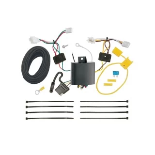 Ultimate Tow Package For 16-22 Honda HR-V All Models Trailer Hitch w/ Wiring Draw-Bar Dual 2" and 1-7/8" Ball Lock Bracket Cover 1-1/4" Receiver Reese