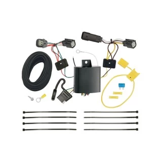 Reese Trailer Tow Hitch For 15-18 Ford Edge Sport & Titanium 2" Receiver Complete Package w/ Wiring and 1-7/8" Ball