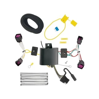 Reese Trailer Tow Hitch For 16-22 Chevrolet Spark All Models Complete Package w/ Wiring Draw Bar and 1-7/8" Ball