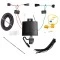 Reese Trailer Tow Hitch For 19-24 KIA Forte (Excluding GT) Deluxe Package Wiring 2" and 1-7/8" Ball and Lock