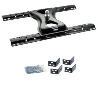 Reese 25K The Goose Gooseneck Trailer Hitch w/ Rails For 1994-2004 Dodge Dakota Base Rail Kit Brackets and Hardware Heavy Duty