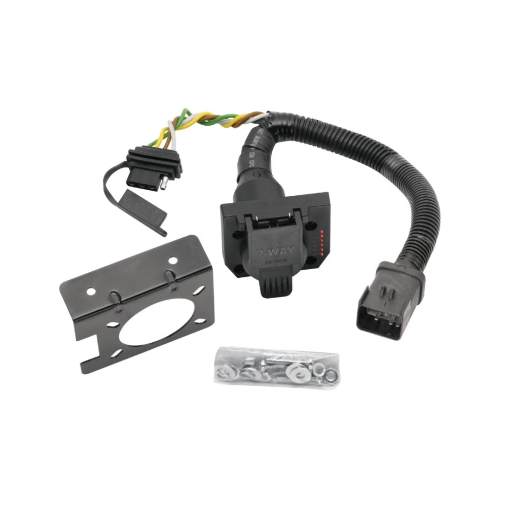 Custom Fit Trailer HitchTow Harness Wiring Package (7-Way) 2" Drop Ball-Mount w/ Pin/Clip 2" Chrome Ball 7-Way Mounting Bracket Installation Hardware Installation Instructions 44576 20135 21536 Reese Trailer Hitch Tow Package 7-Way RV Wiring 07- Trailer Hitch Tow Package w/ 7-Way RV Wiring For 07-13 Freightliner Dodge Sprinter 2500 3500 w/ 2" Drop Mount 2" Ball Class 4 2" Receiver w/Factory 7-Way Reese