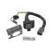 Trailer Hitch Tow Package w/ 7-Way RV Wiring For 07-09 Dodge Freightliner Sprinter 2500 3500 w/o Factory Step Bumper w/ 2" Drop Mount 2" Ball Class 4 2" Receiver Reese