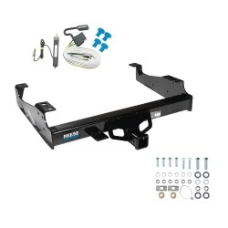 Trailer Hitch w/ Wiring For 99-25 Ford F-Series Super Duty Cab and Chassis Class 4 2" Tow Receiver Reese Tekonsha
