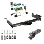 Tow Package For 03-14 Chevy Express GMC Savana 1500 03-23 2500 3500 Trailer Hitch w/ Wiring 2" Drop Mount 2" Ball 2" Receiver Tow Package For 03-14 Chevy Express GMC Savana 1500 03-23 2500 3500 Trailer Hitch w/ Wiring 2" Drop Mount 2" Ball 2" Receiver