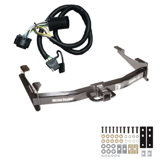 Trailer Hitch w/ Wiring For 01-10 Chevy Silverado GMC Sierra 2500 HD 3500 HD 07-07 Classic Ultra Frame Class 5 2" Tow Receiver Draw-Tite Tekonsha