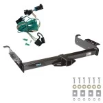 Trailer Hitch w/ Wiring For 96-99 Chevy Express GMC Savana 1500 2500 3500 Class 3 2" Tow Receiver Reese Tekonsha