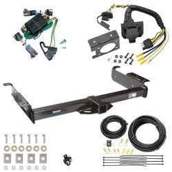 Trailer Hitch w/ 7-Way RV Wiring For 00-02 Chevrolet Express GMC Savana 1500 2500 3500 Class 3 2" Receiver Reese