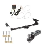 Tow Package For 11-17 Honda Odyssey All Models Trailer Hitch w/ Wiring 2" Drop Mount 2" Ball 2" Receiver Reese