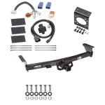 Trailer Hitch w/ 7-Way RV Wiring For 05-24 Nissan Frontier 09-12 Suzuki Equator Class 3 2" Receiver All Models Reese
