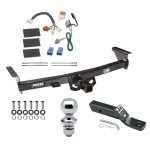 Reese Trailer Tow Hitch For 05-26 Nissan Frontier 09-12 Suzuki Equator 2" Receiver Complete Package w/ Wiring and 1-7/8" Ball