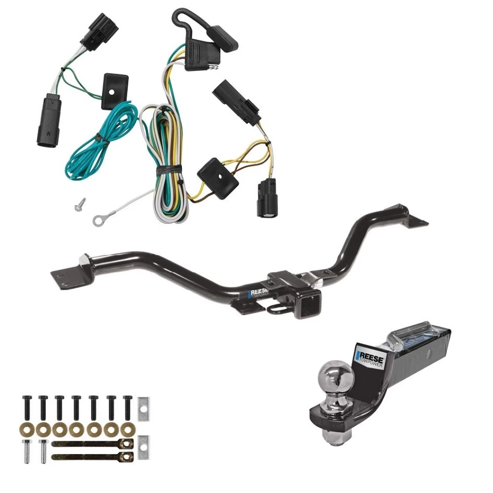 Tow Package For 07-10 Saturn Outlook All Models Trailer Hitch w/ Wiring 2" Drop Mount 2" Ball 2" Receiver Reese