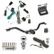 Ultimate Tow Package For 07-10 Saturn Outlook All Models Trailer Hitch w/ Wiring 2" Drop Mount Dual 2" and 1-7/8" Ball Lock Bracket Cover 2" Receiver Reese