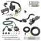 Trailer Hitch Tow Package w/ 7-Way RV Wiring For 13-17 GMC Acadia Limited Buick Enclave Chevy Traverse w/ 2" Drop Mount 2" Ball Class 3 2" Receiver Reese