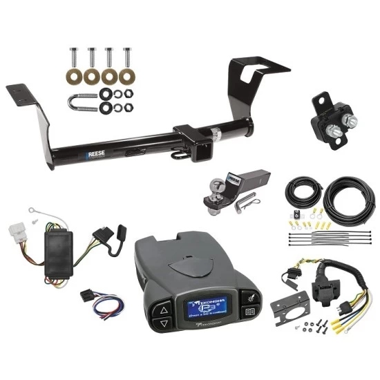 44575 85343 20506 7012a 118427 21536 90195 Reese Trailer Hitch Tow Package Prodigy P3 Brake Control 07-11 Honda CR-V 7-Way RV Wiring 2" Drop Mount 2" Ball Class 3 2" Receiver Reese Tekonsha 07 08 09 10 11 2007 2008 2009 2010 2011 Trailer Hitch Tow Package Prodigy P3 Brake Control For 07-11 Honda CR-V w/ 7-Way RV Wiring 2" Drop Mount 2" Ball Class 3 2" Receiver Reese Tekonsha