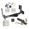 Reese Trailer Tow Hitch For 14-25 Freightliner Mercedes-Benz Sprinter 1500 2500 3500 w/o Factory Step Bumper Deluxe Package Wiring 2" Ball Mount and Lock