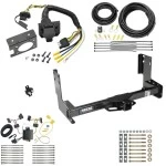 Trailer Hitch w/ 7-Way RV Wiring For 07-13 Mercedes-Benz Freightliner 07-09 Dodge Sprinter 2500 3500 w/o Factory Step Bumper Class 4 2" Receiver Reese