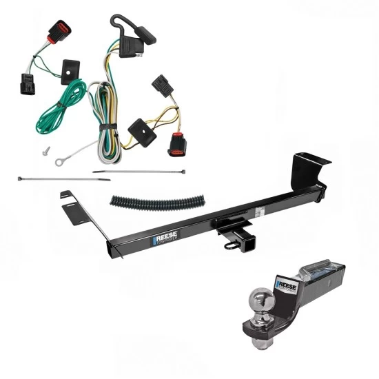Tow Package For 09-12 Volkswagen Routan All Models Trailer Hitch w/ Wiring 2" Drop Mount 2" Ball 2" Receiver Reese