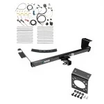 Trailer Hitch w/ 7-Way RV Wiring For 11-16 Chrysler Town and Country 21-21 Grand Caravan 11-20 Dodge Grand Caravan 12-15 RAM C/V Class 3 2" Receiver Reese