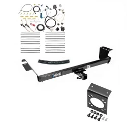 Trailer Hitch w/ 7-Way RV Wiring For 11-16 Chrysler Town and Country 21-21 Grand Caravan 11-20 Dodge Grand Caravan 12-15 RAM C/V Class 3 2" Receiver Reese