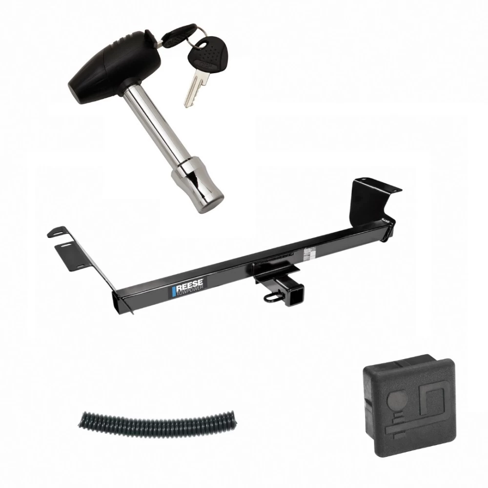 Reese Trailer Tow Hitch For 08-20 Dodge Grand Caravan 08-16 Chrysler Town and Country 2021 Grand Caravan 12-15 Ram C/V 09-14 VW Routan w/ Security Lock Pin Key