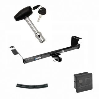 Reese Trailer Tow Hitch For 08-20 Dodge Grand Caravan 08-16 Chrysler Town and Country 2021 Grand Caravan 12-15 Ram C/V 09-14 VW Routan w/ Security Lock Pin Key