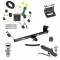 Ultimate Tow Package For 08-10 Chrysler Town and Country Dodge Grand Caravan Trailer Hitch w/ Wiring 2" Drop Mount Dual 2" and 1-7/8" Ball Lock Bracket Cover 2" Receiver Reese