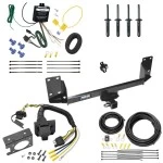 Trailer Hitch w/ 7-Way RV Wiring For 07-14 BMW X5 All Models Class 4 2" Receiver Reese