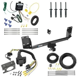 Trailer Hitch w/ 7-Way RV Wiring For 07-14 BMW X5 All Models Class 4 2" Receiver Reese