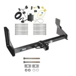 Reese Trailer Tow Hitch For 14-25 Freightliner Mercedes-Benz Sprinter 1500 2500 3500 w/ Factory Step Bumper w/ Plug & Play Wiring Kit Class 3 2" Receiver