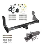 Reese Trailer Tow Hitch For 14-25 Freightliner Mercedes-Benz Sprinter 1500 2500 3500 w/ Factory Step Bumper Complete Package w/ Wiring and 2" Ball