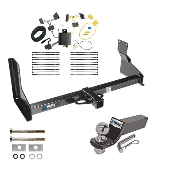 Reese Trailer Tow Hitch For 14-25 Freightliner Mercedes-Benz Sprinter 1500 2500 3500 w/ Factory Step Bumper Complete Package w/ Wiring and 2" Ball