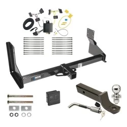 Reese Trailer Tow Hitch For 14-25 Freightliner Mercedes-Benz Sprinter 1500 2500 3500 w/ Factory Step Bumper Deluxe Package Wiring 2" Ball Mount and Lock