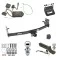 Ultimate Tow Package For 04-12 Chevrolet Colorado GMC Canyon 06-08 Isuzu I-Series Pickup Trailer Hitch w/ Wiring 2" Drop Mount Dual 2" and 1-7/8" Ball Lock Bracket Cover 2" Receiver Reese