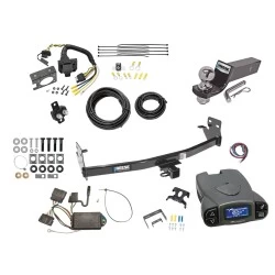 Trailer Hitch Tow Package Prodigy P3 Brake Control For 04-12 Chevrolet Colorado GMC Canyon 06-08 Isuzu I-Series Pickup w/ 7-Way RV Wiring 2" Drop Mount 2" Ball Class 4 2" Receiver Reese Tekonsha