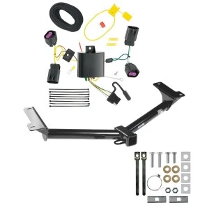 Trailer Hitch w/ Wiring For 11-20 Dodge Journey w/o LED Taillights Class 3 2" Tow Receiver Reese Tekonsha