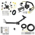Trailer Hitch w/ 7-Way RV Wiring For 11-20 Dodge Journey w/ LED Taillights Class 3 2" Receiver Reese