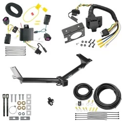 Trailer Hitch w/ 7-Way RV Wiring For 11-20 Dodge Journey w/o LED Taillights Class 3 2" Receiver Reese