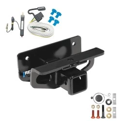 Trailer Hitch w/ Wiring For 03-24 Dodge RAM 1500 03-10 2500 3500 Class 4 2" Tow Receiver Reese Tekonsha