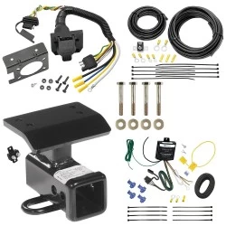 Trailer Hitch w/ 7-Way RV Wiring For 09-11 Volkswagen Tiguan All Models Class 3 2" Receiver Reese