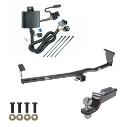 Tow Package For 11-13 KIA Sorento V6 Models Trailer Hitch w/ Wiring 2" Drop Mount 2" Ball 2" Receiver Reese