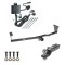 Tow Package For 11-13 KIA Sorento V6 Models Trailer Hitch w/ Wiring 2" Drop Mount 2" Ball 2" Receiver Reese