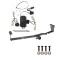 Trailer Hitch w/ Wiring For 10-12 Hyundai Santa Fe w/o Factory Tow PKG Class 3 2" Tow Receiver Reese Tekonsha